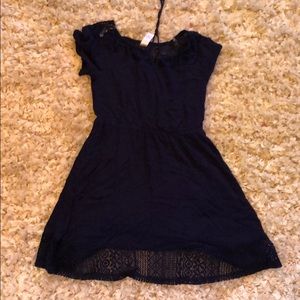 Cute navy blue justice children dress.